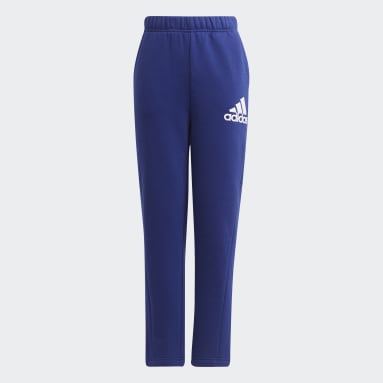 Pantaloni Badge of Sport Fleece Blu Ragazzo Sportswear