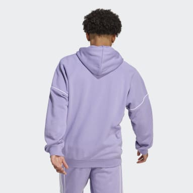 Men's Originals Purple adidas Rekive Hoodie