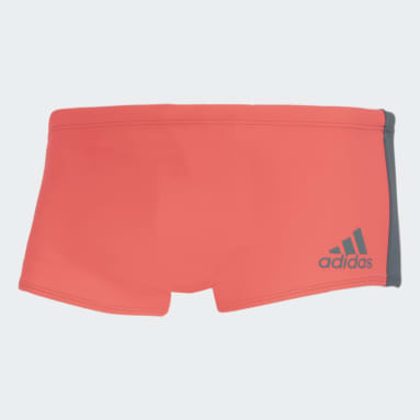 Sunga Natação Colorblock Vermelho Homem Natação