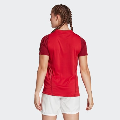 Women Football Red TIRO23 C JSY W