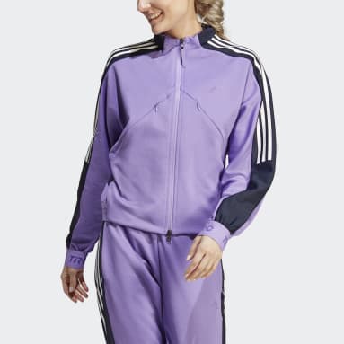 Kvinder Sportswear Lilla Tiro Suit-Up Advanced træningsjakke