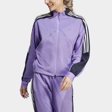 Women sportswear Purple 티로 수트업 어드밴스드 트랙탑