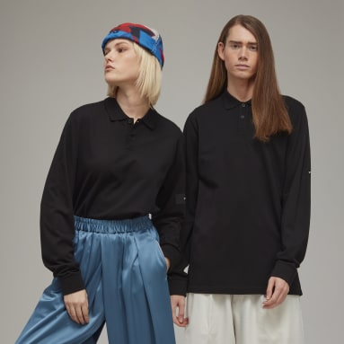 Y-3 Sort Y-3 Long Sleeve polotrøje