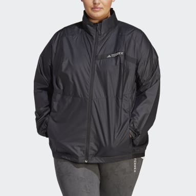 Terrex Multi Wind Jacket (Plus Size) Czerń