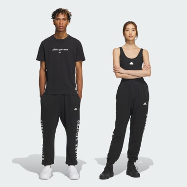ワーディング ルーズフィット フレンチテリー ストレートレッグ 伸縮カフパンツ