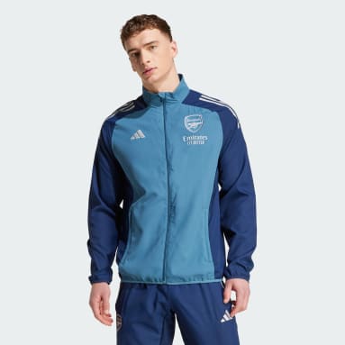 adidas ジャージ上下セット 青 3本ライン