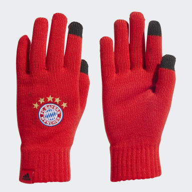 Fußball FC Bayern München Handschuhe Rot