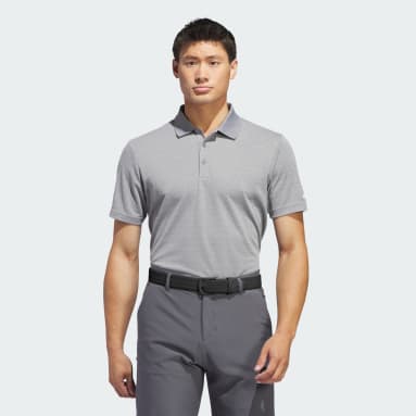 Adi Performance Heathered Golf Polo Shirt