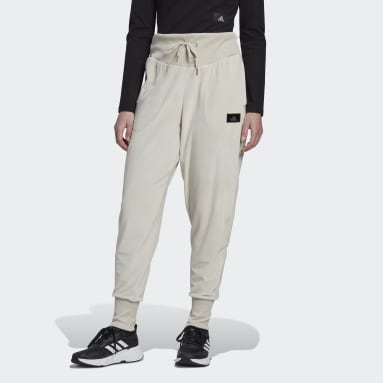 Women's beige pants Reack Pant Adidas Taglia 38 Color Beige