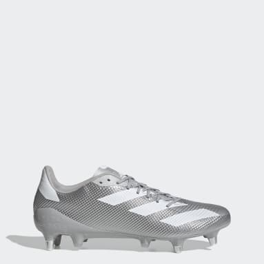 Chaussure de rugby Adizero RS7 SG Argent Rugby