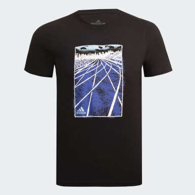 Camiseta Graphic Photo Negro Hombre Training