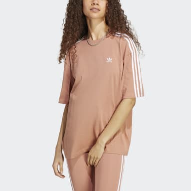 Women Originals Brown Adicolor Classics Oversized Tee