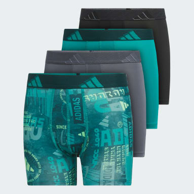 Youth Microfiber Graphic 4-Pack Boxer Briefs