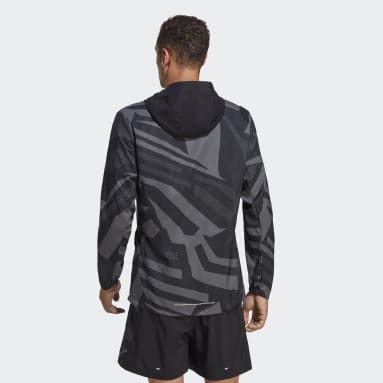 Veste Own the Run Seasonal noir Hommes Course