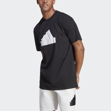 Men Sportswear Black Future Icons Badge of Sport T-Shirt