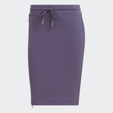 Women Originals Purple Midi Skirt