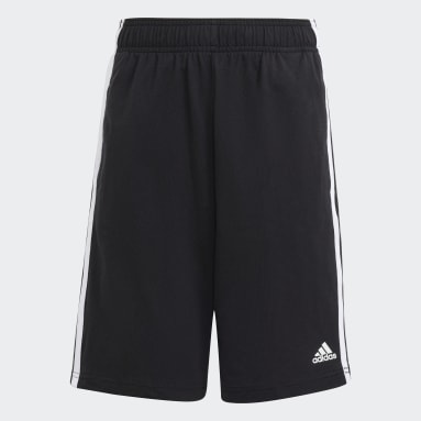 Essentials 3-Stripes Knit Shorts