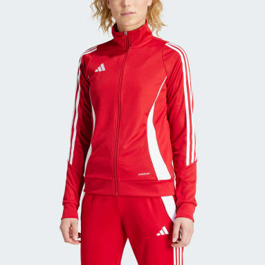 adidas Adicolor Red SST Track Jacket  Adidas tracksuit, Red tracksuit,  Adidas tracksuit women