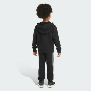 Hooded French Terry Jacket Set Kids