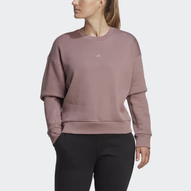 Sweatshirt em Fleece ALL SZN Roxo Mulher Sportswear