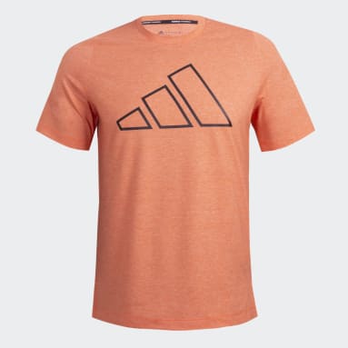 TI 3BAR TEE Naranja Hombre Training