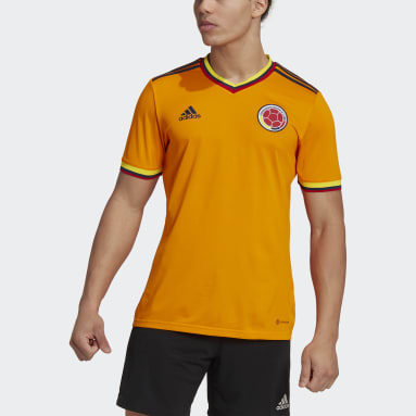 Camiseta Icon Colombia Naranja Hombre Fútbol