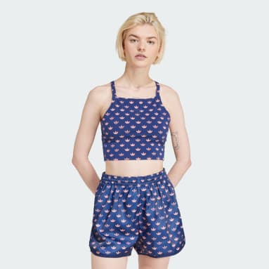 Top Cropped Monogram Três Listras