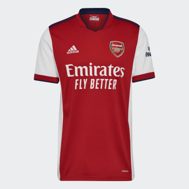 Arsenal 21/22 Home Jersey Bialy