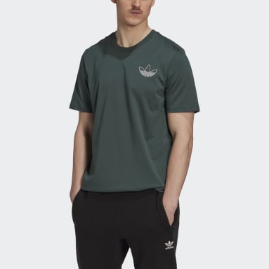 Camiseta Trefoil Series Style Verde Hombre Originals