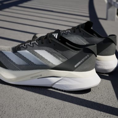 Tenis Adizero Boston 12 Negro Running