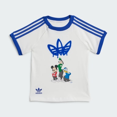 เสื้อยืดและกางเกงขาสั้น adidas x Disney Mickey Mouse สำหรับเด็ก