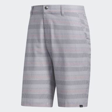 Men Golf Grey Ultimate365 Shibuya Print Shorts