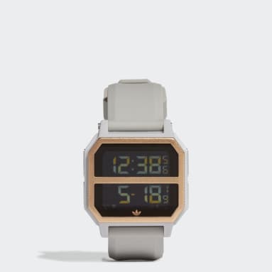 relogio branco feminino adidas