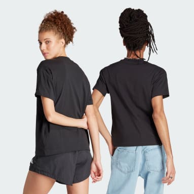 Camiseta adidas Graphic (Género neutro) Negro Sportswear