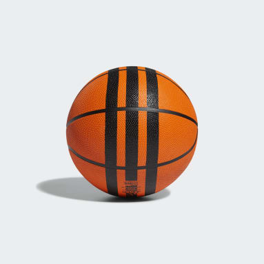 Balón de Básquet Rubber X2 3 Franjas Naranja Basketball
