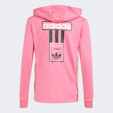 Chaqueta con capucha Adibreak Rosa Niño Originals