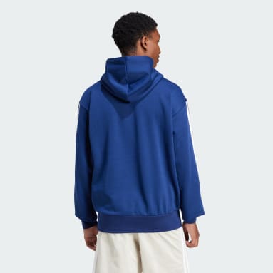 Essentials 3-Stripes Fleece Hoodie