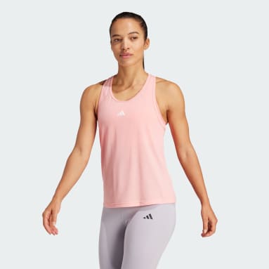 Train Essentials Minimal Branding Racerback Tank Top