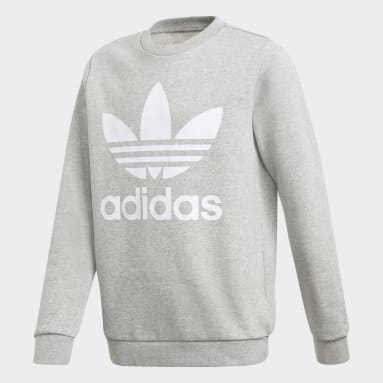 🧥Kids' Grey Hoodies & Sweatshirts (Age 0-16) | adidas US🧥