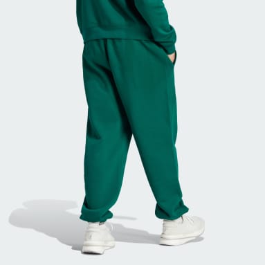 Pantaloni Scribble Fleece Verde Uomo Sportswear