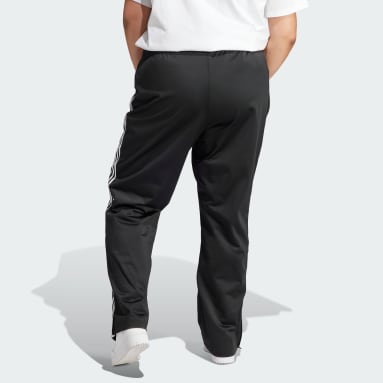 Ženy Originals černá Sportovní kalhoty Adicolor Classics Firebird (plus size)
