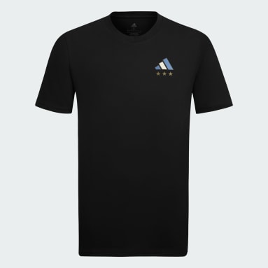 Remera adidas shop negra hombre