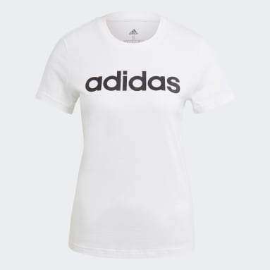 Polera LOUNGEWEAR Essentials Slim Logo Blanco Mujer essentials
