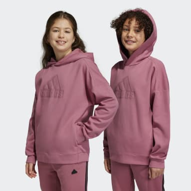 Børn Sportswear Pink Future Icons Logo hættetrøje