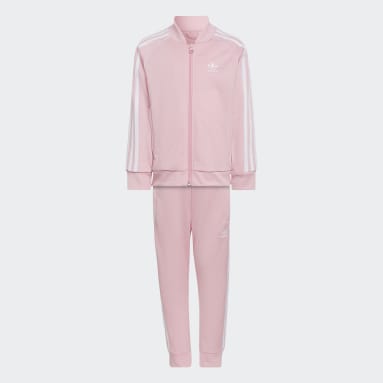 Children Originals Pink Adicolor SST Track Suit