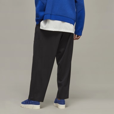 Pantalón Refined Wool Straight-Leg Y-3 Negro Hombre Y-3
