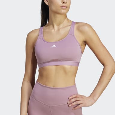 Women Training Pink TLRD 무브 트레이닝 하이 서포트 브라