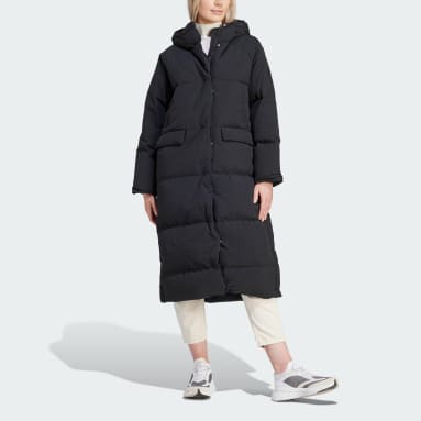 Abrigo Big Baffle Negro Mujer Sportswear