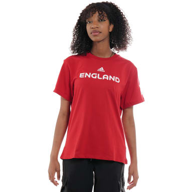Women Football Red Women's World Cup 2023 England Tee