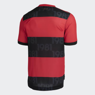 Camisa 1 Autêntica CR Flamengo 21 Vermelho Homem Futebol